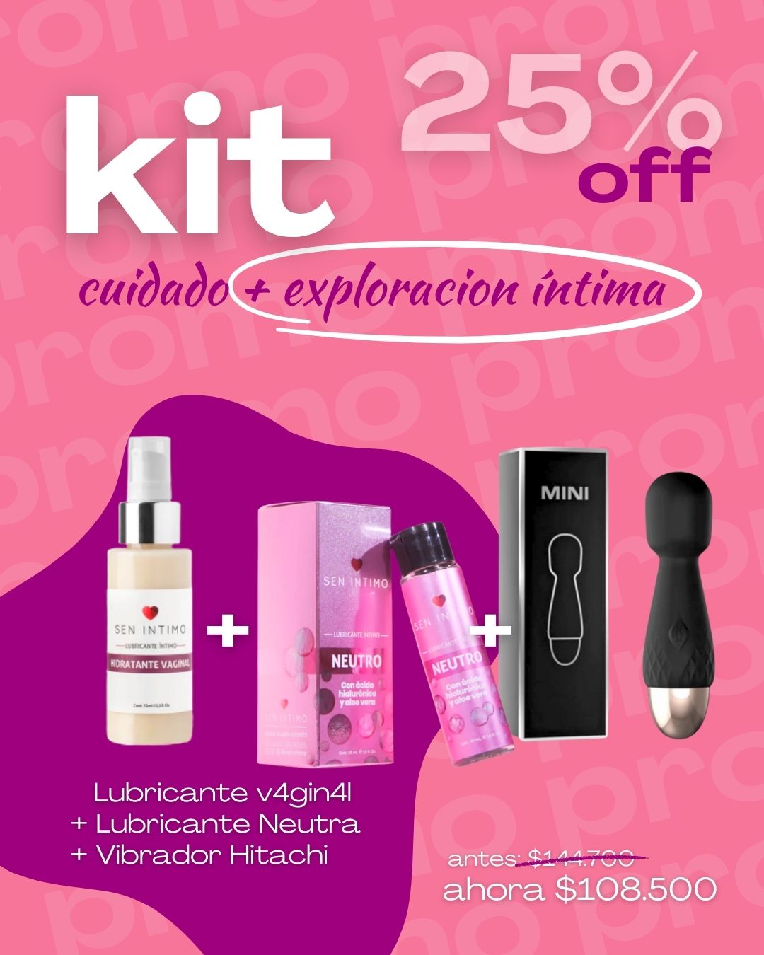 Kit Cuidado + Exploración Intima