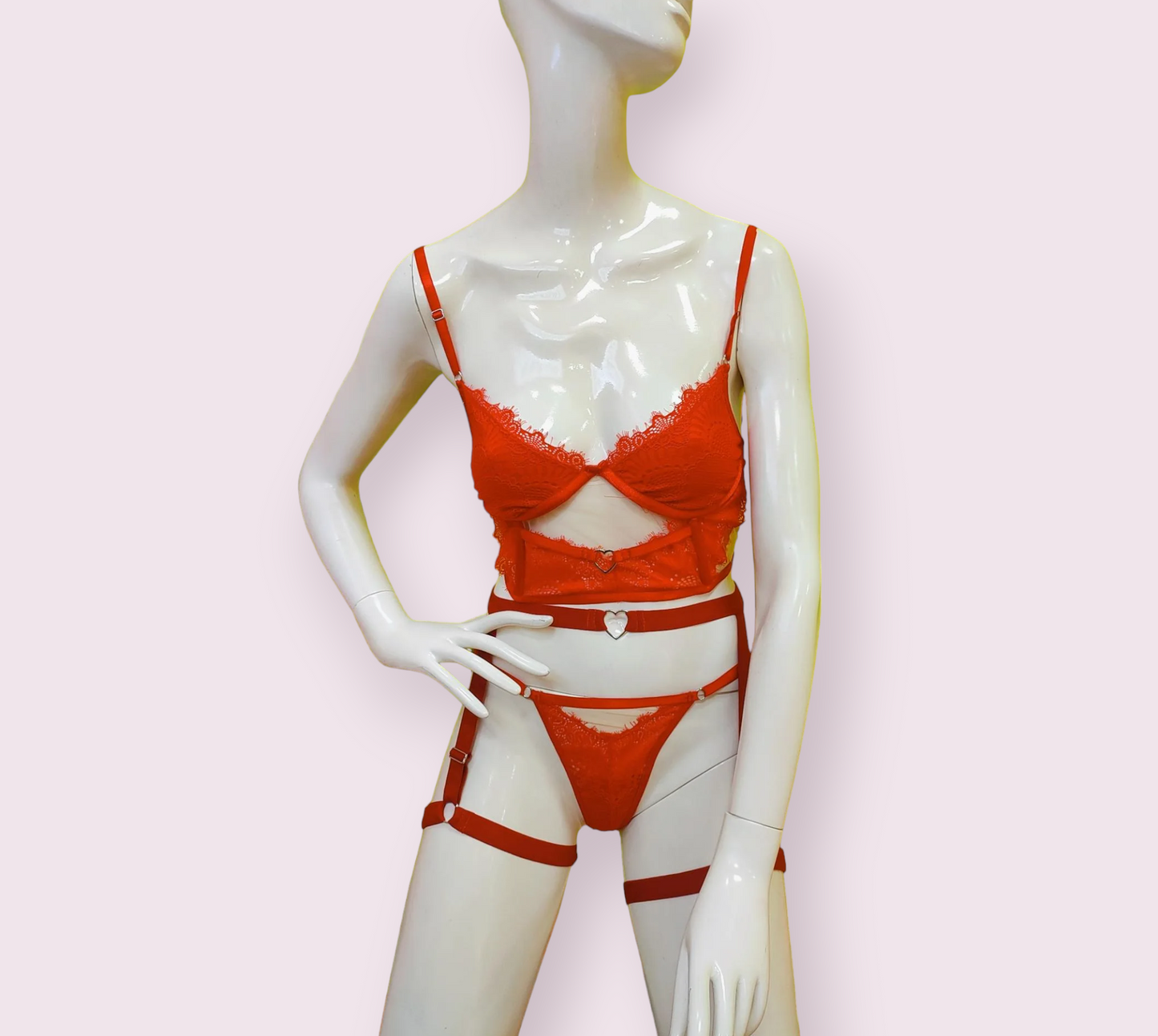 Bustier Flores Rojo Ref.136