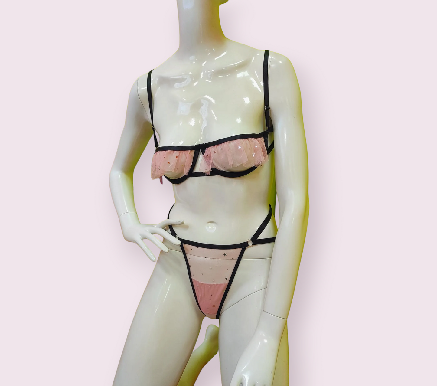 Conjunto Estrellas Rosa ref.205