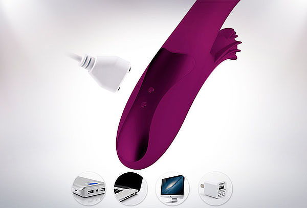 Vibrador Nelea con Calefaccion Lilo