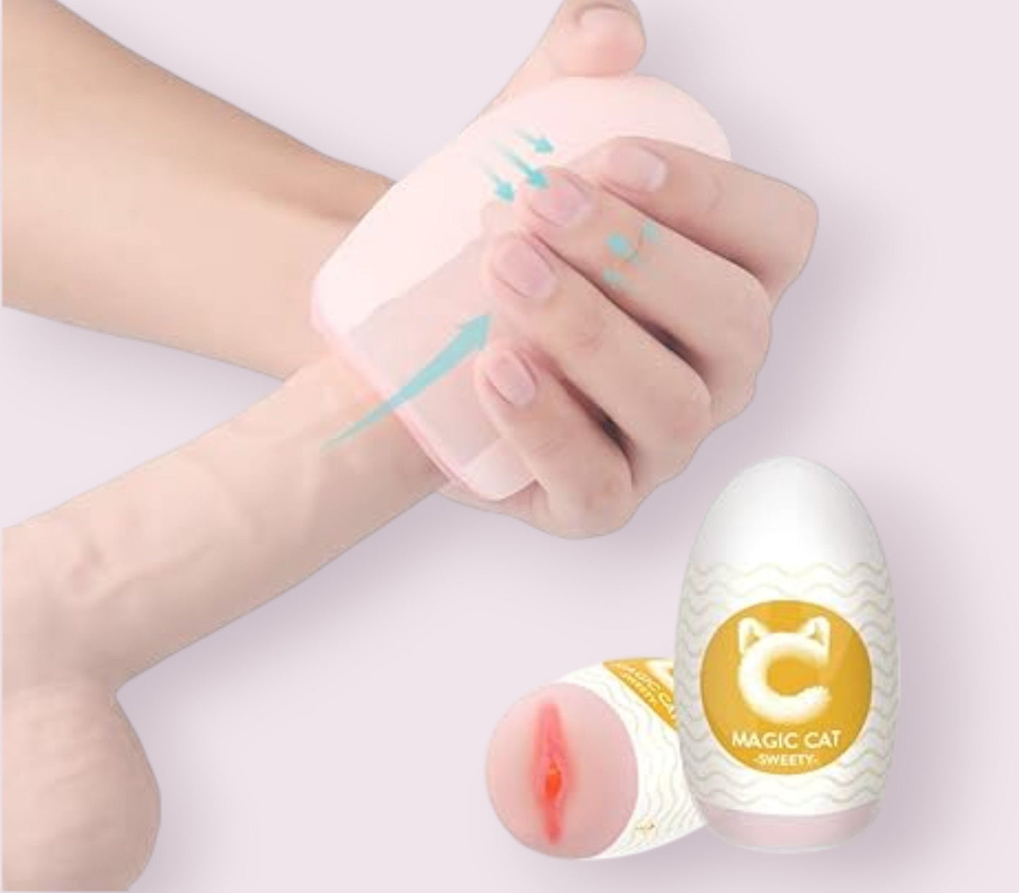 Huevo Masturbador Magic Cat Sweety Shande