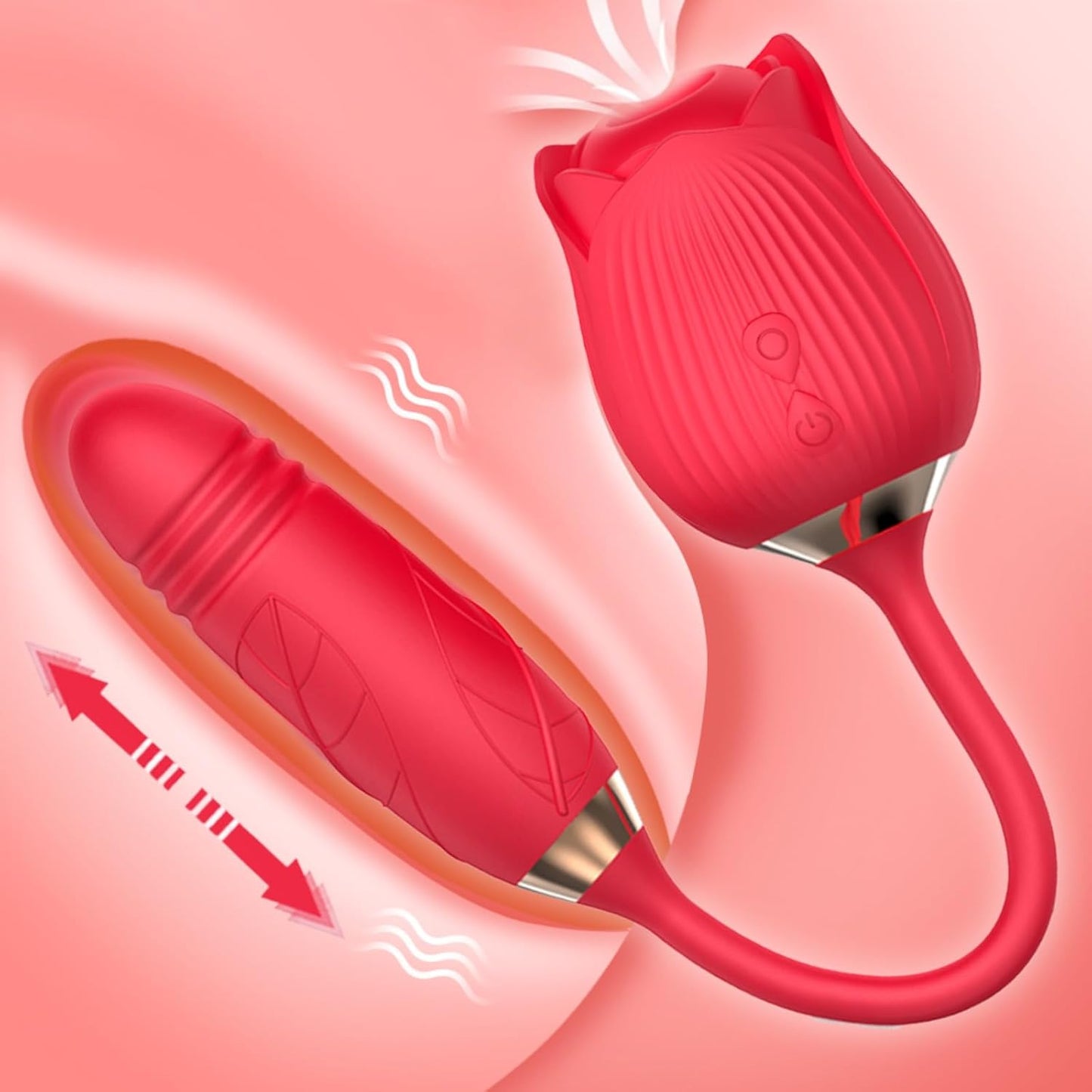 Vibrador flowers Succión/Penetración