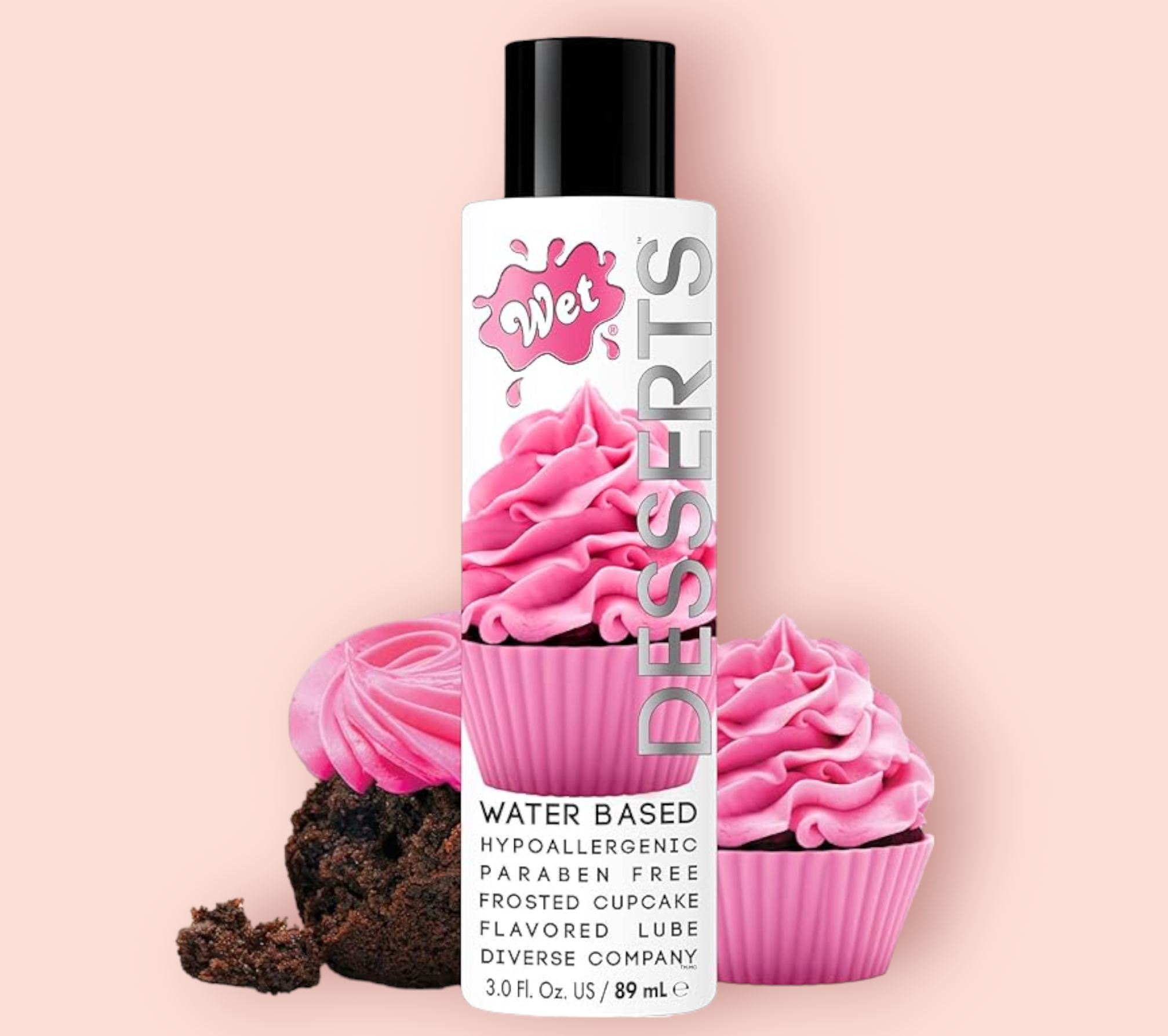 Lubricante Wet Desserts Comestible Sabor Cupcake 89 Ml – Melojena Sex Shop