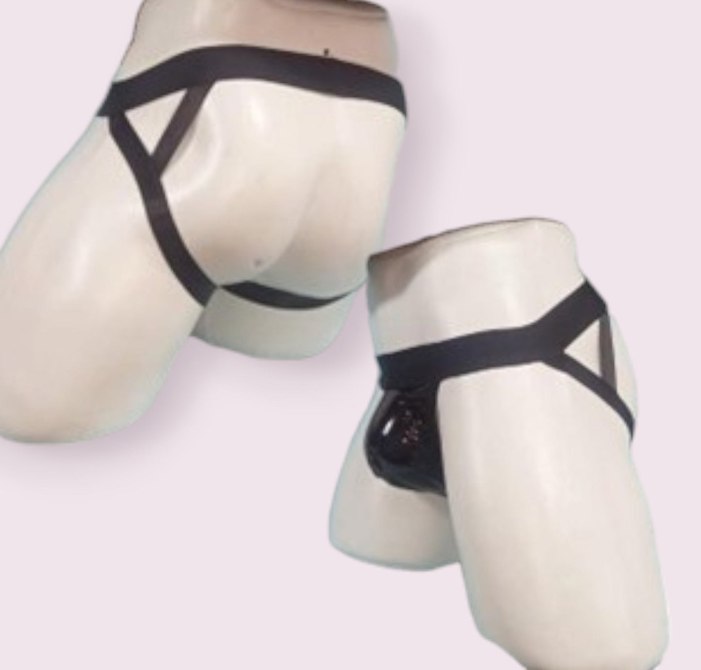 Suspensorio Cedrus Negro Charol Talla S