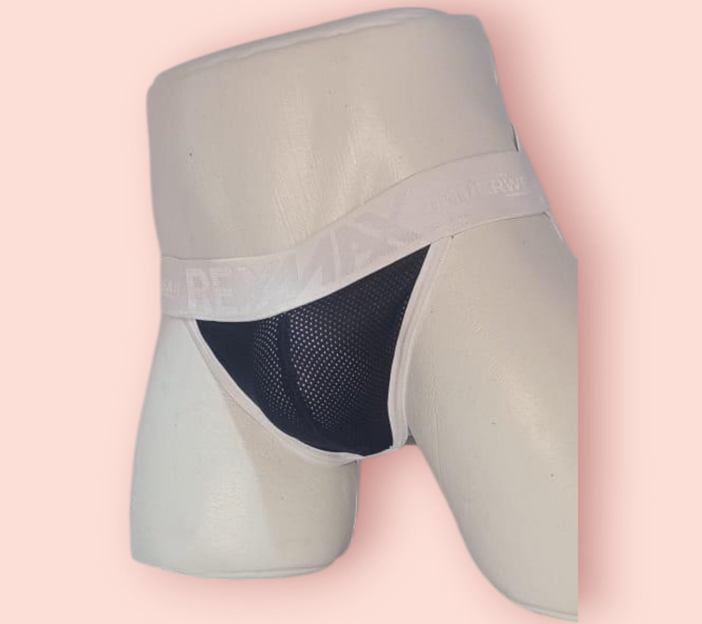 Suspensorio Cedrus Blanco/Azul Talla L