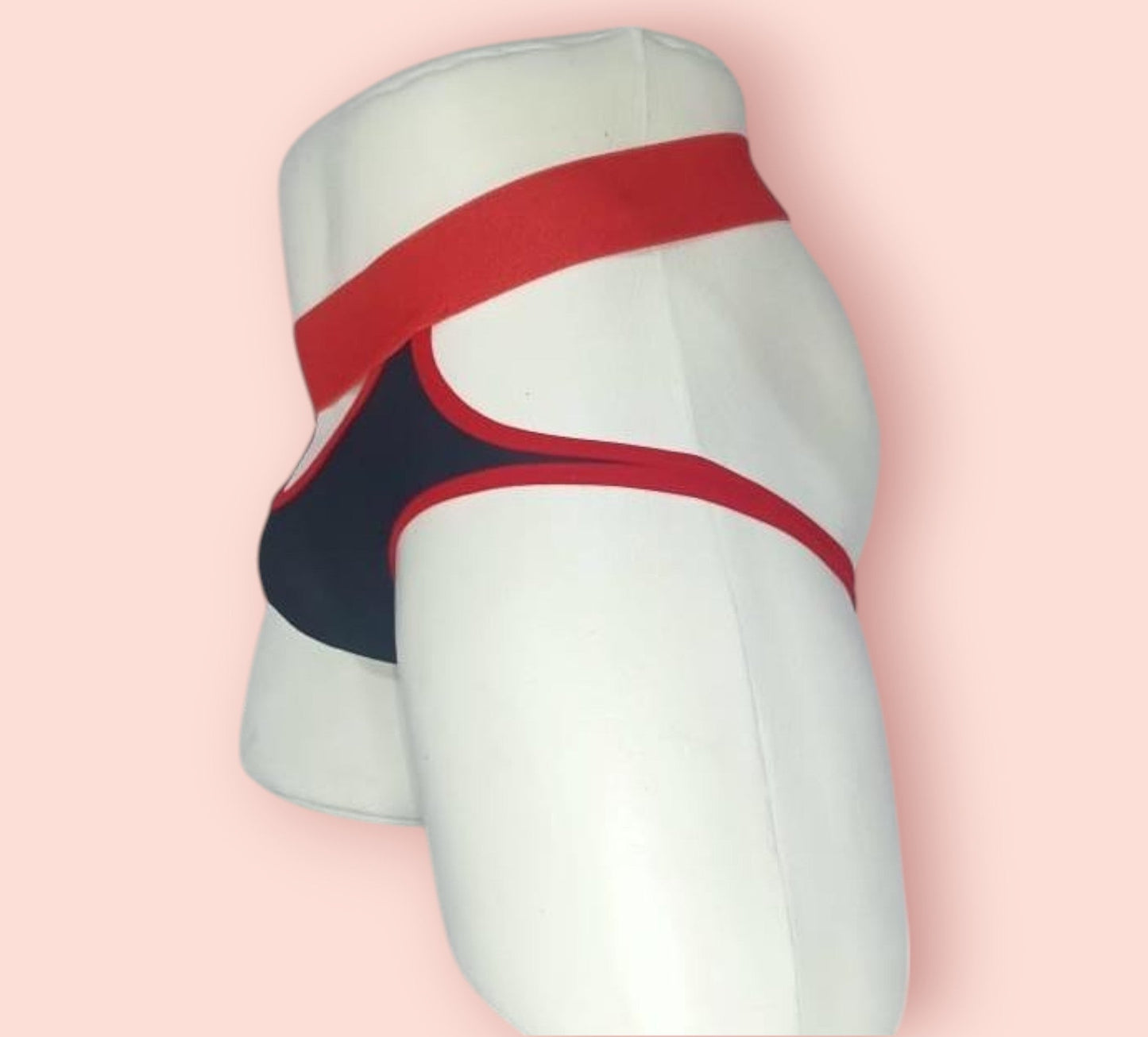 Suspensorio Cedrus Rojo/Negro Talla M