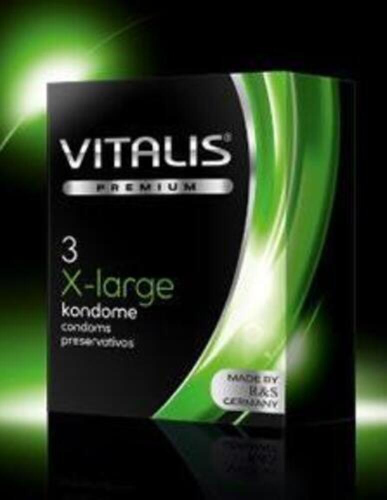Condón Vitalis Extra Largo