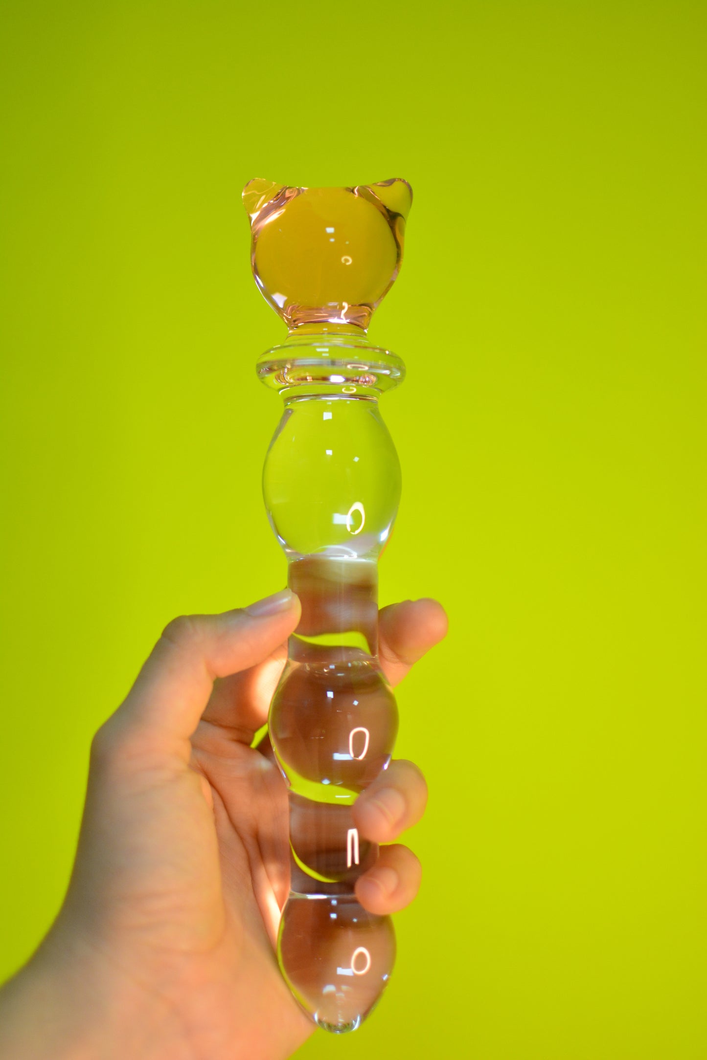 Dildo Vidrio Gato