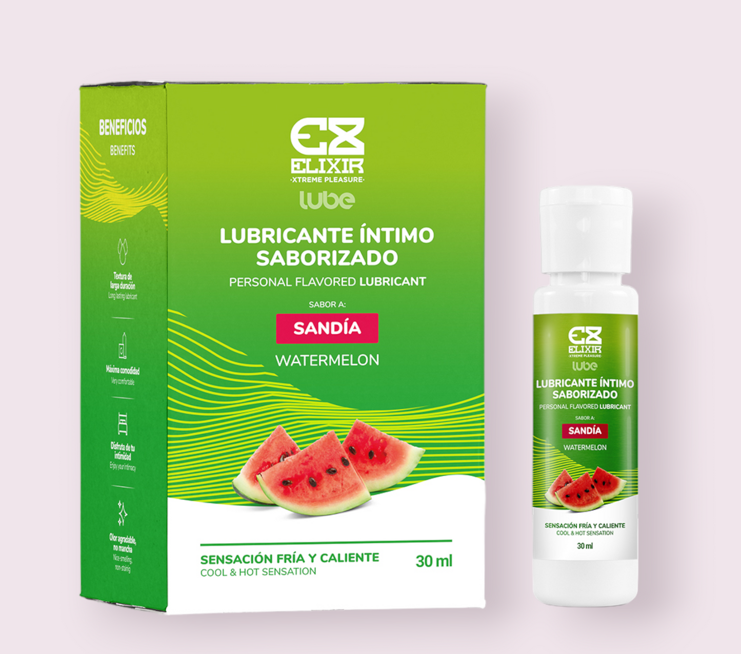 Lubricante Caliente -Frio Sandia 30 ml