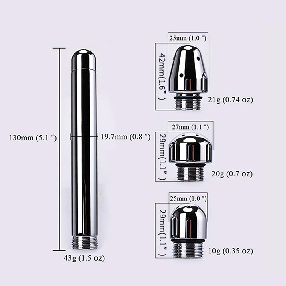 Enema Cabezal Intercambiable Limpieza Anal