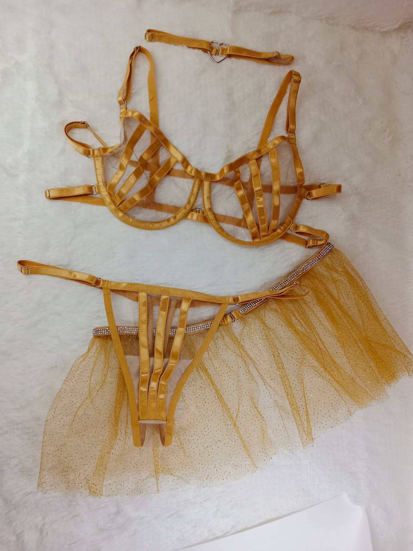 Conjunto Falda Destellos