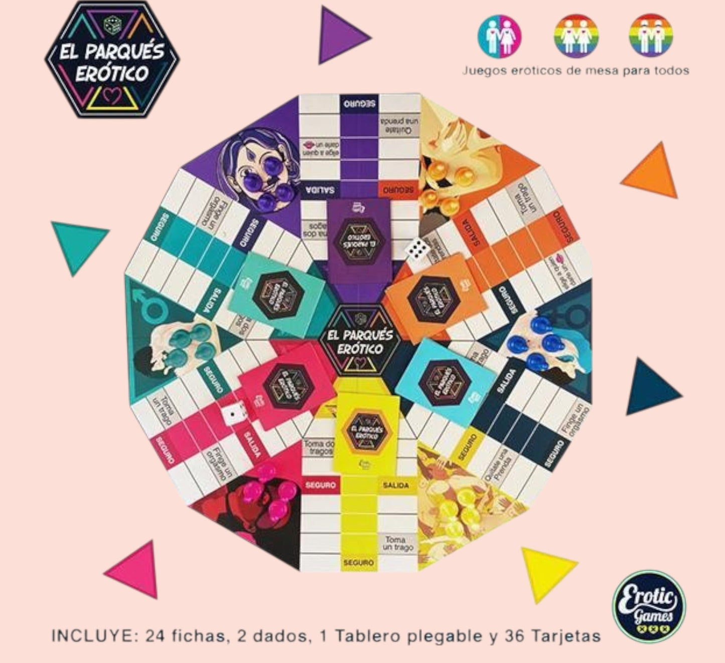 Juego de Mesa – El Parqués Erótico