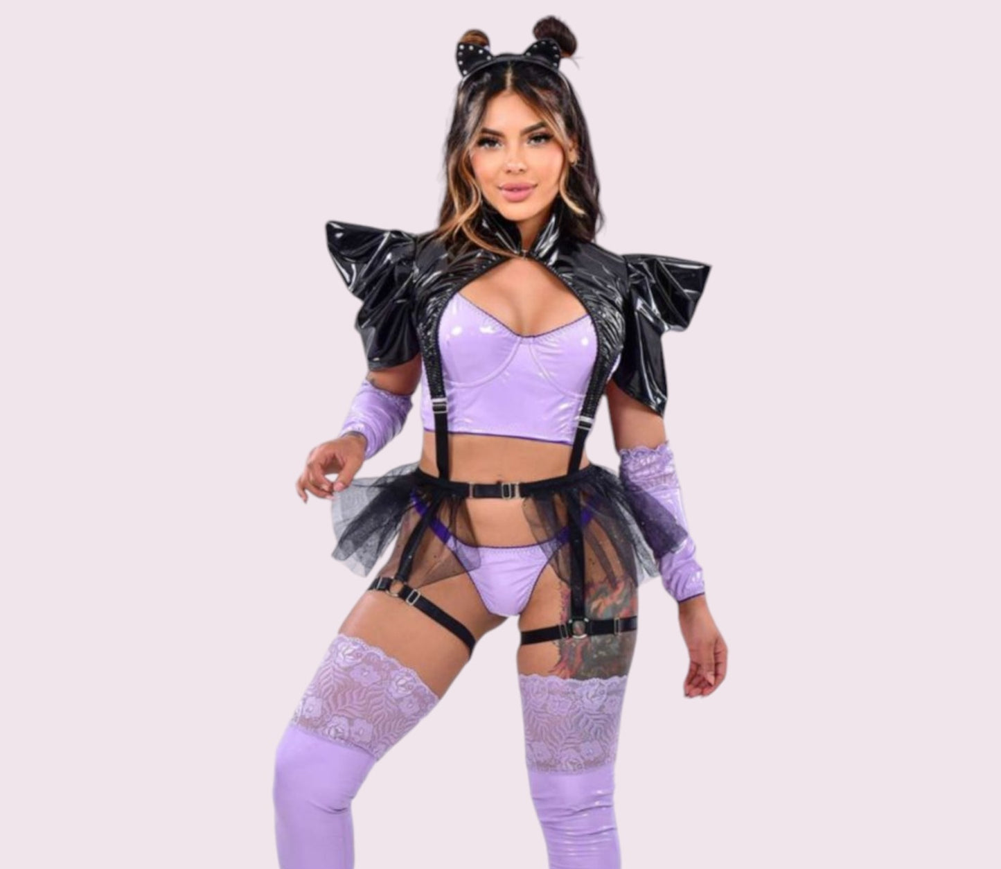 Disfraz Gata Rockera Ref. H-020