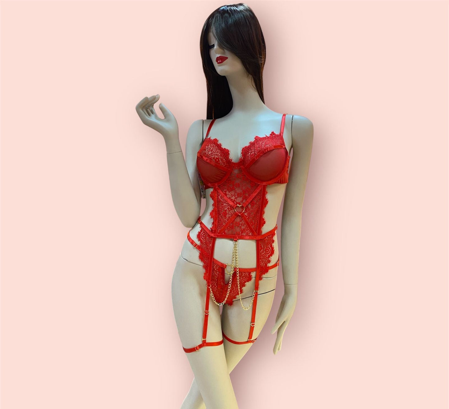 Bustier Rojo Amour Ref.B48