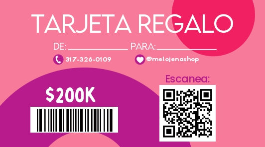 Tarjeta de Regalo 200mil