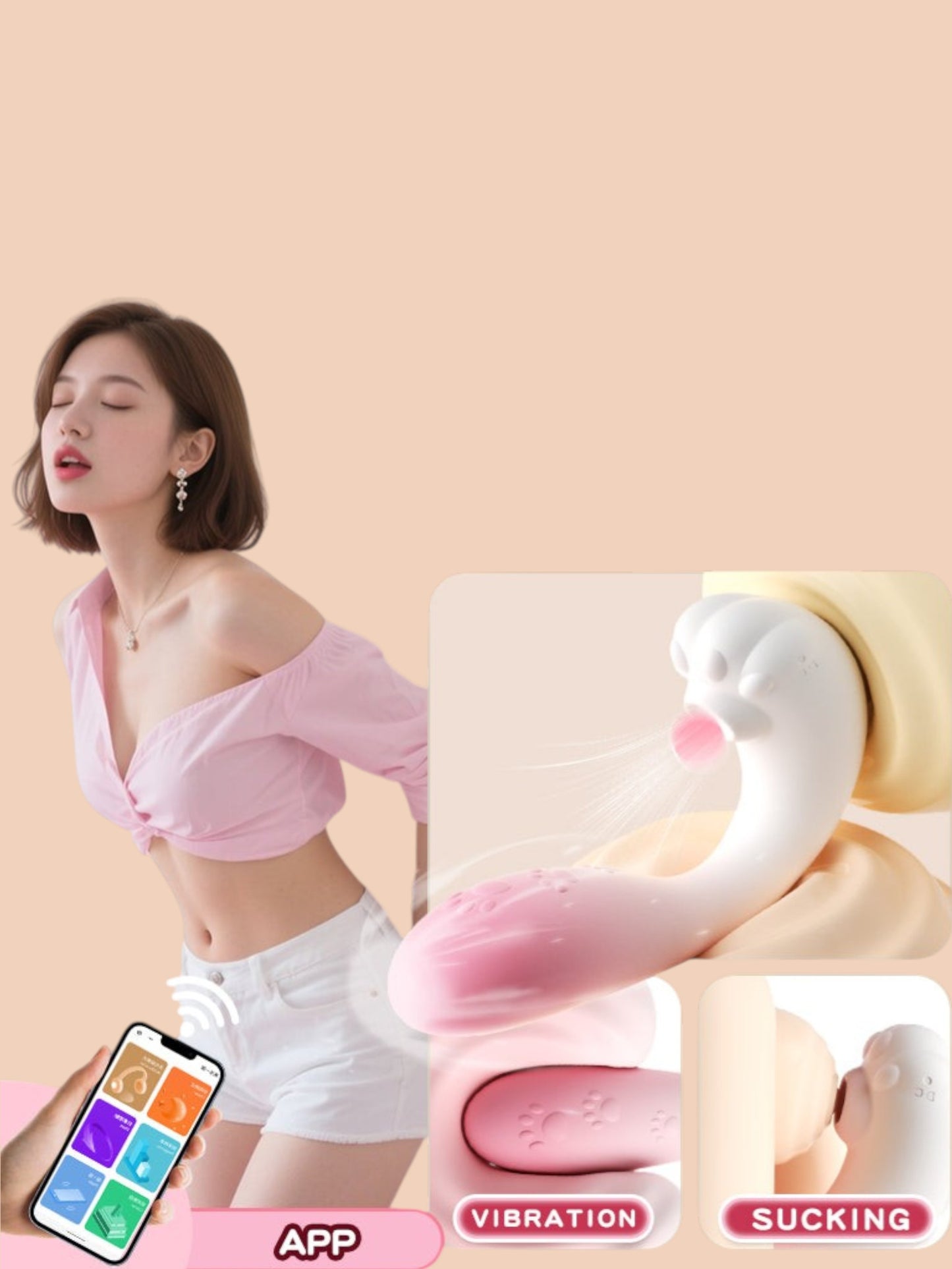 Vibrador Doble Civet Cat