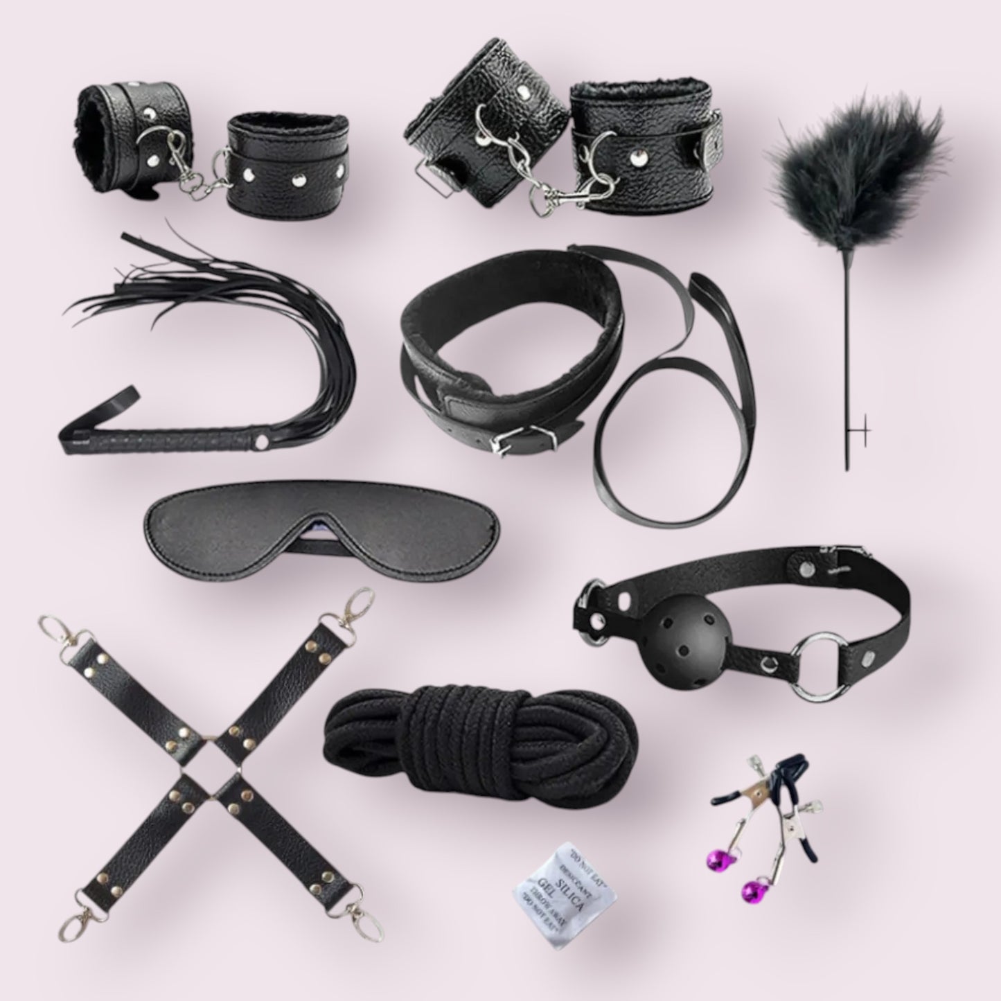 Kit Bondage Capri 10 Piezas