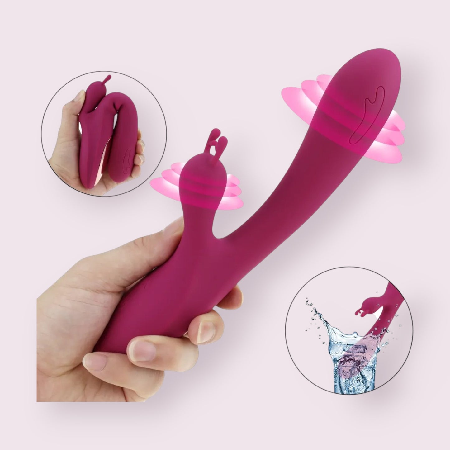Vibrador Doble Ciervo Lilo