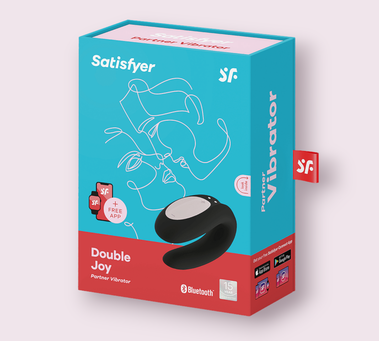 Satisfyer Double Joy Morado
