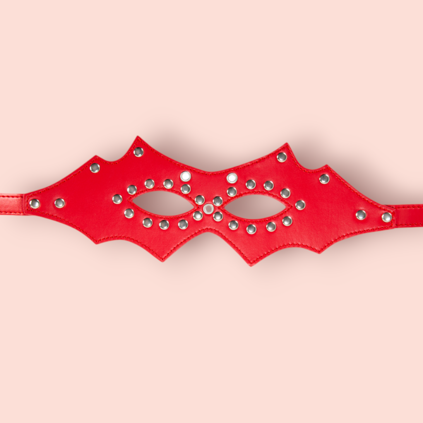 Antifaz Studded Red