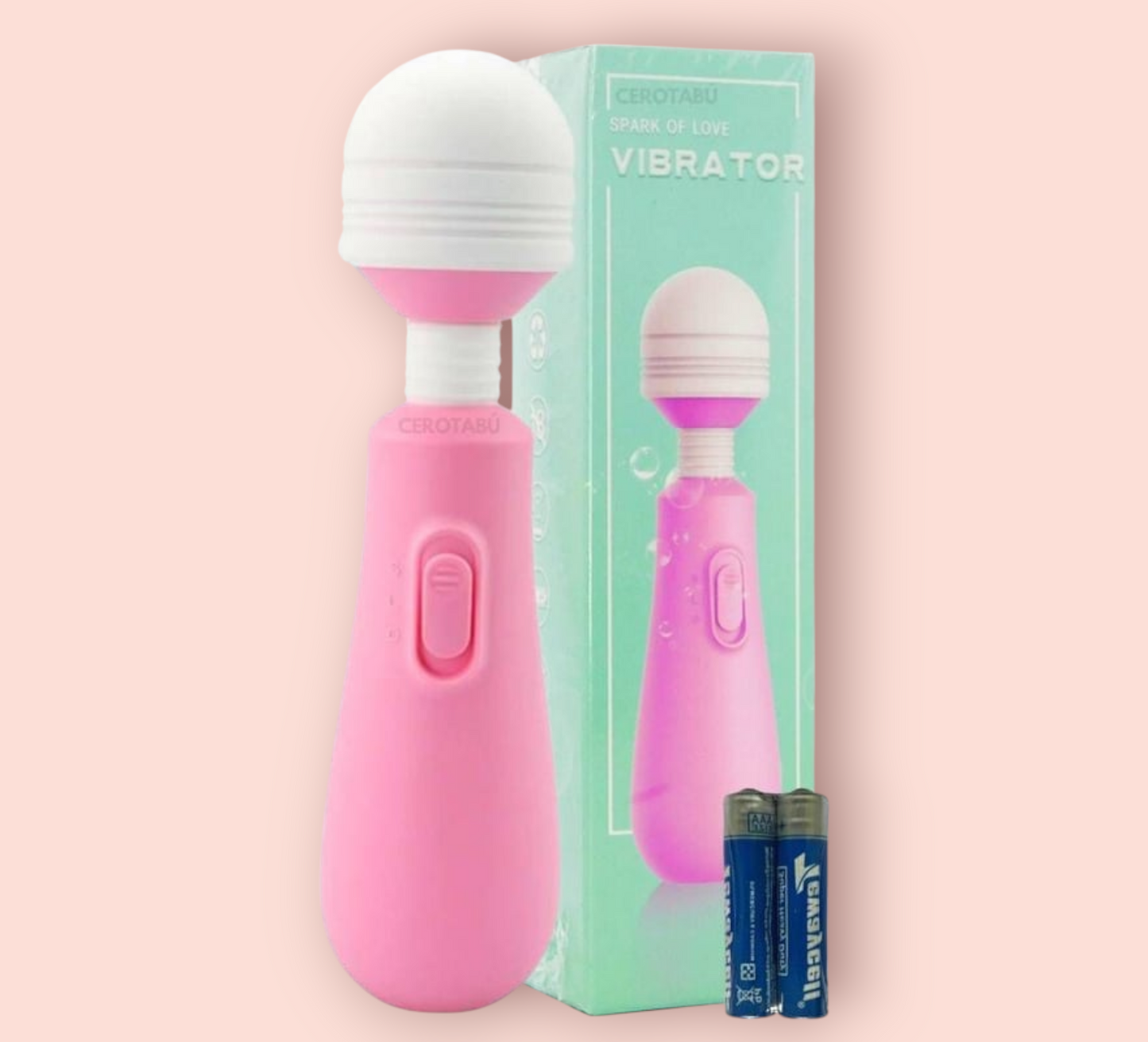 Vibrador Hitachi mini Colores Lilo