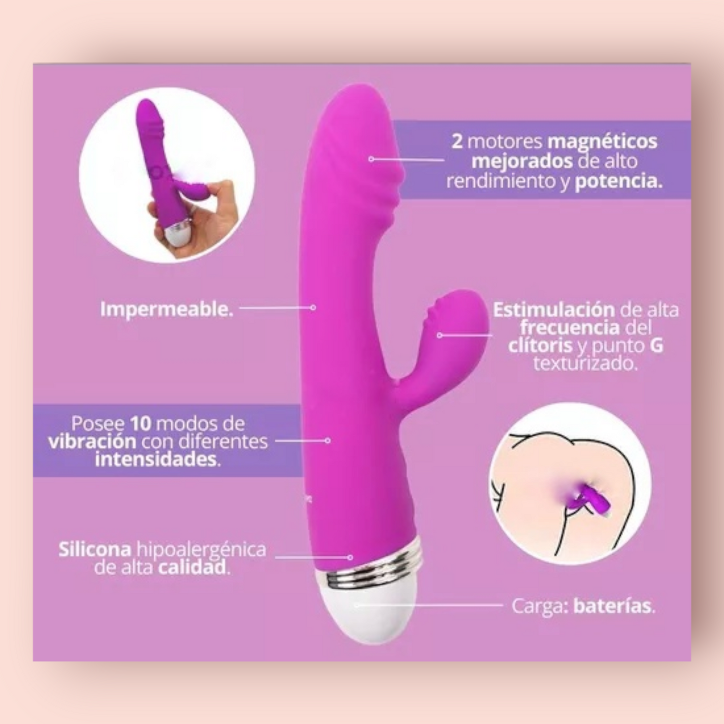 Vibrador Double Terremoto Lilo