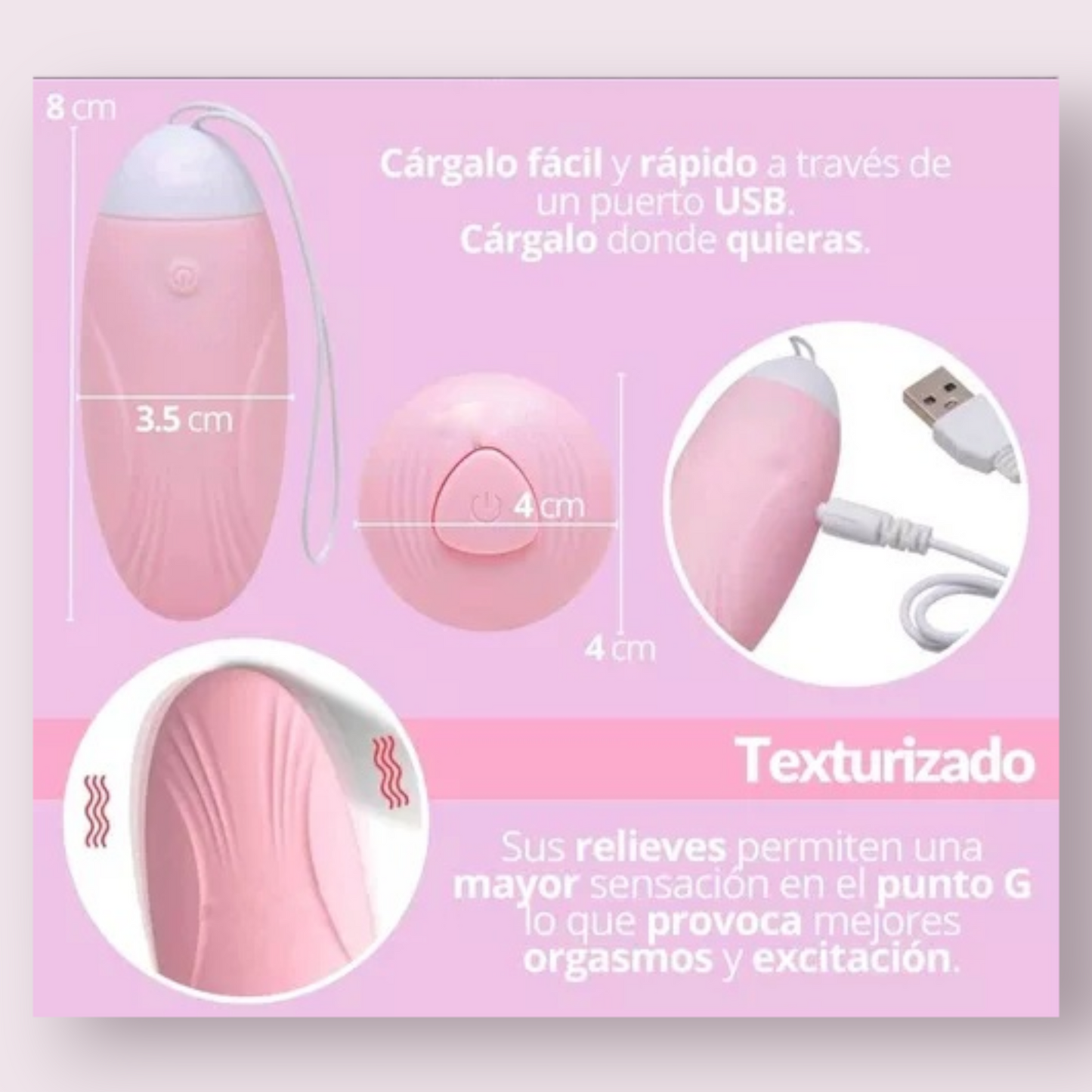 Huevo Vibrador Beth Lilo