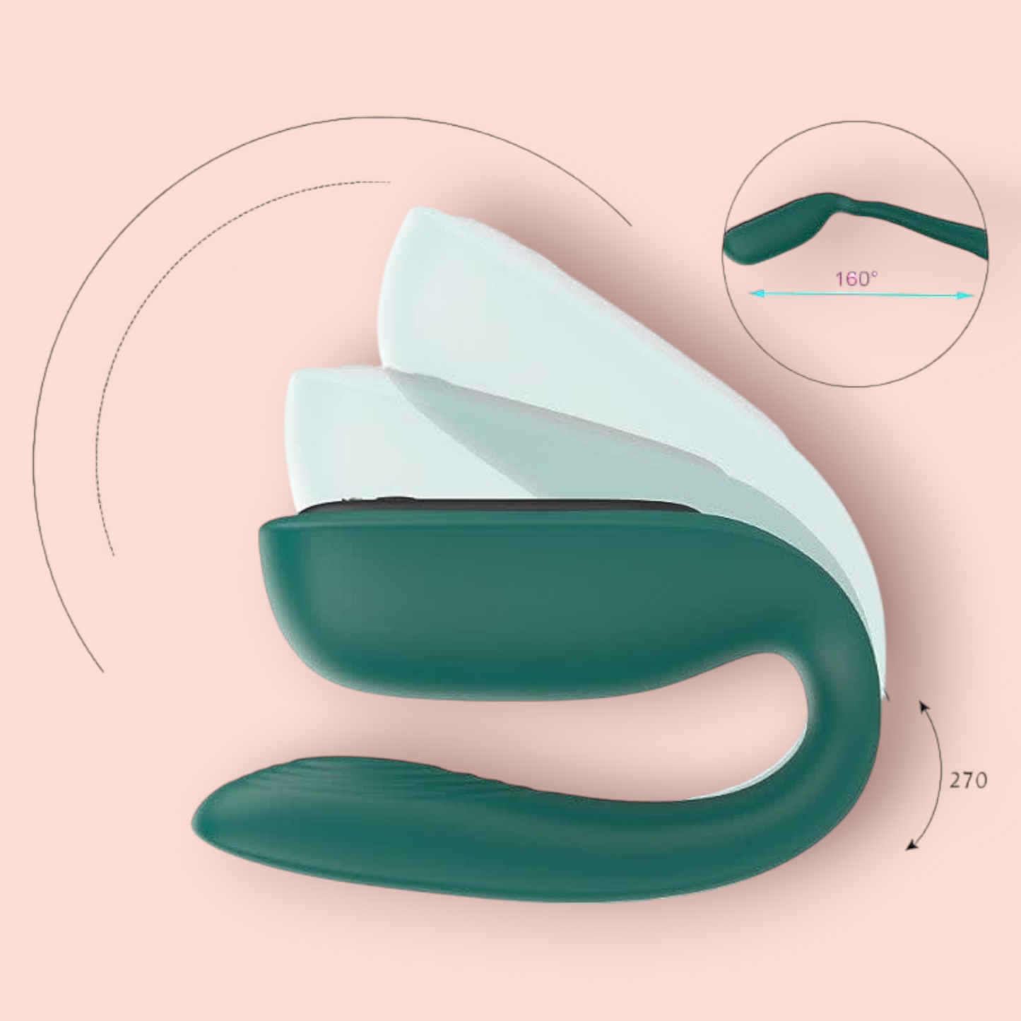 Vibrador Doble Baud Shande