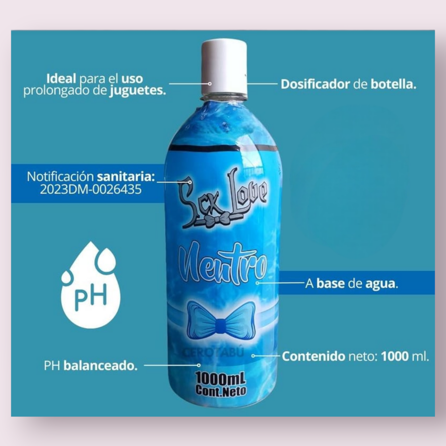 Lubricante Neutro 1000 ml