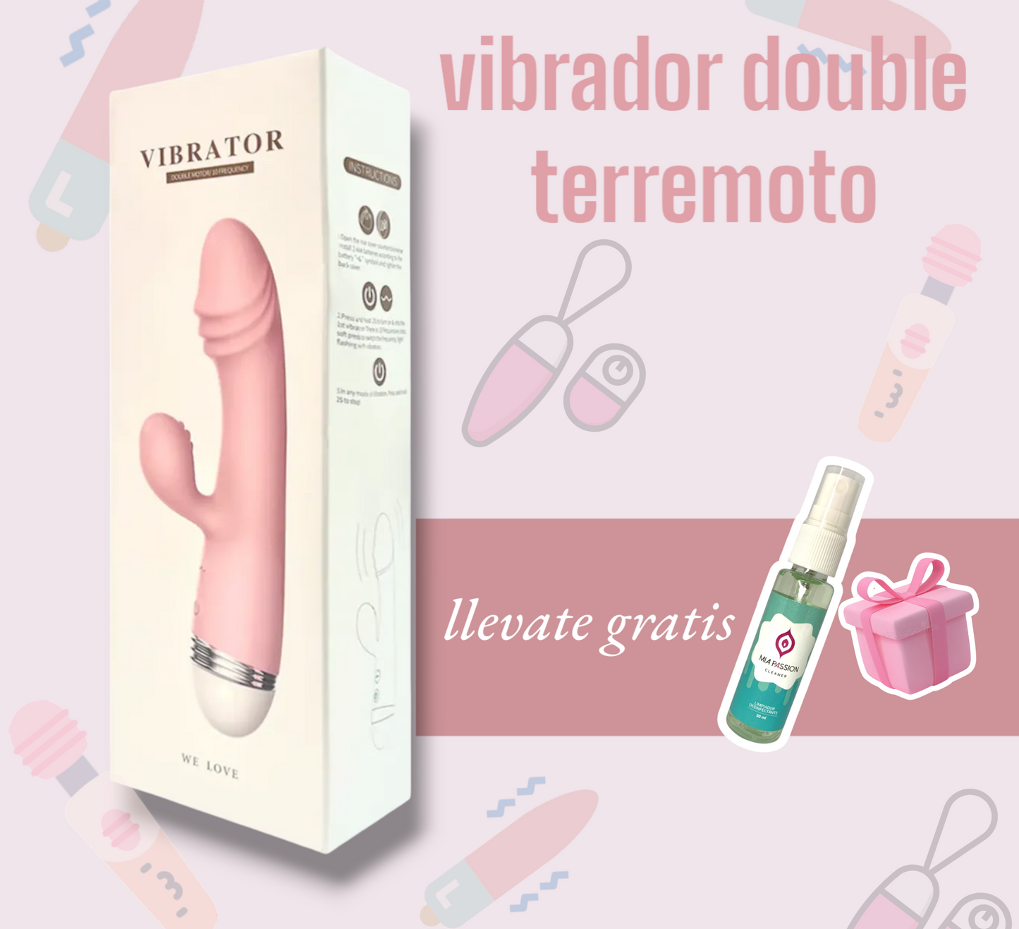 Vibrador Double Terremoto Lilo