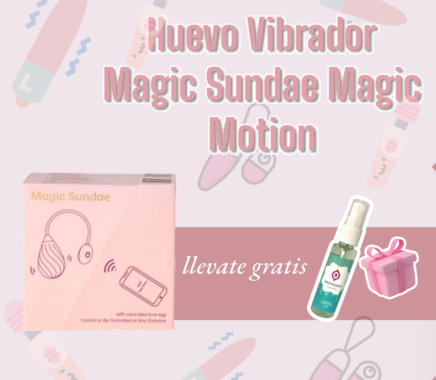 Huevo Vibrador Magic Sundae Magic Motion