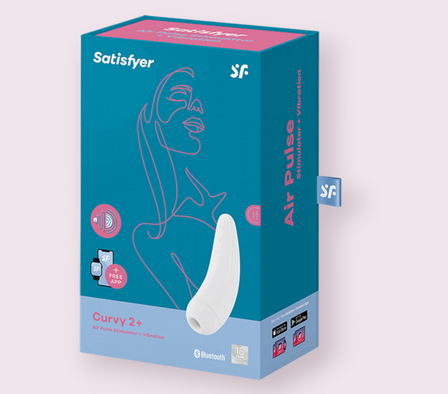 Succionador Satisfyer Curvy 2 con App