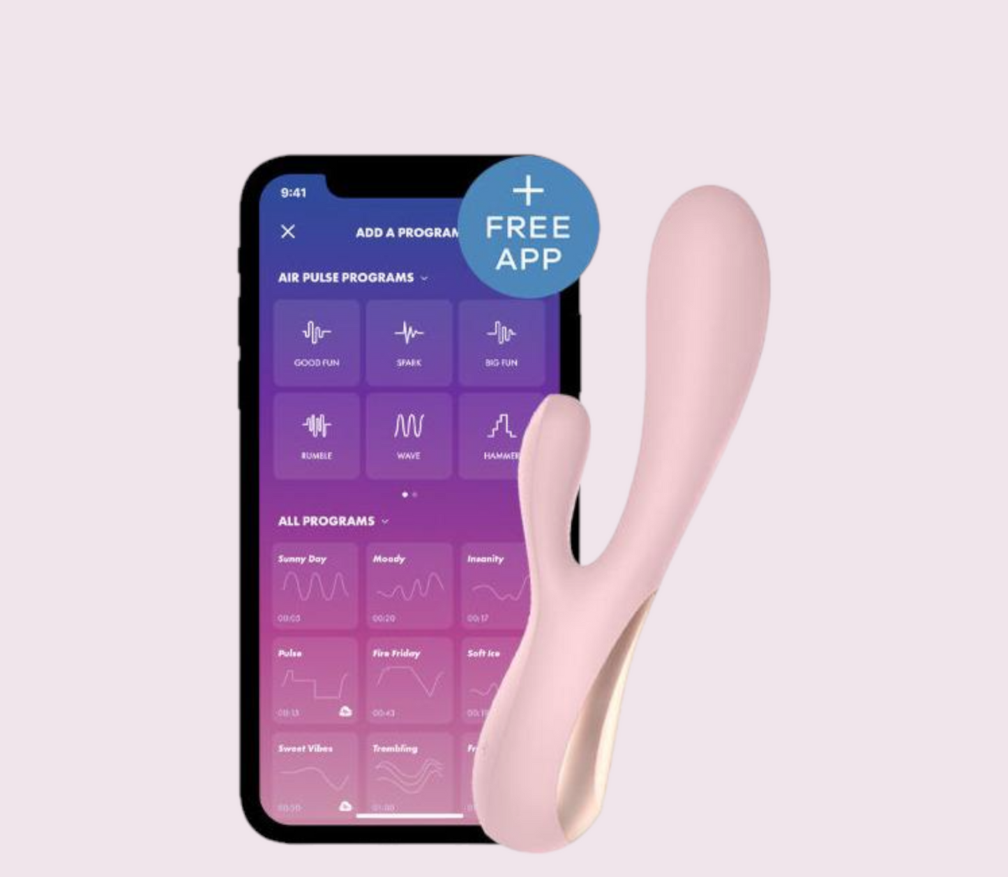Vibrador Satisfyer Mono Flex Blanco con APP