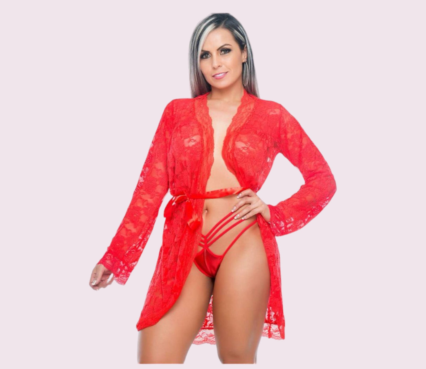 Salida con Panty Roja