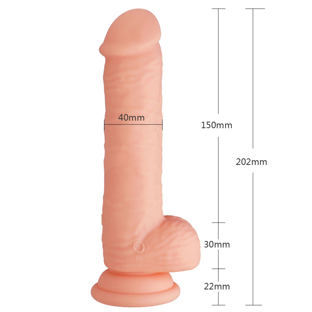Vibrador Azrael 19 cm