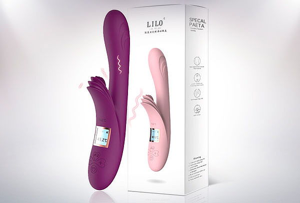Vibrador Nelea con Calefaccion Lilo