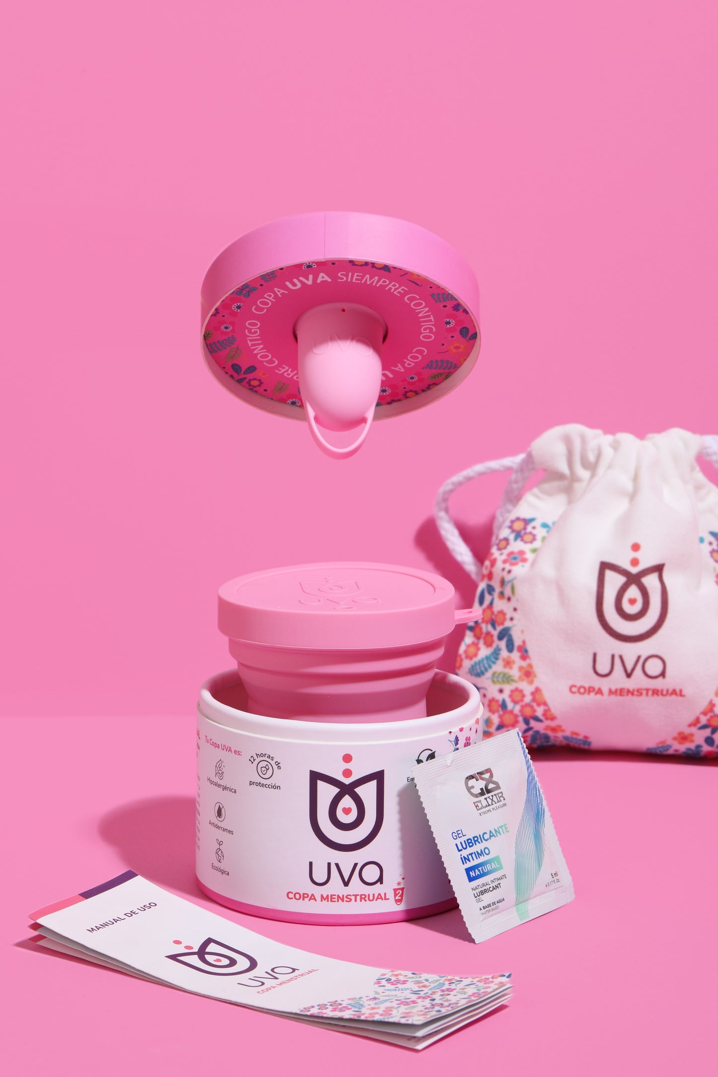 Copa Menstrual Uva Talla 0