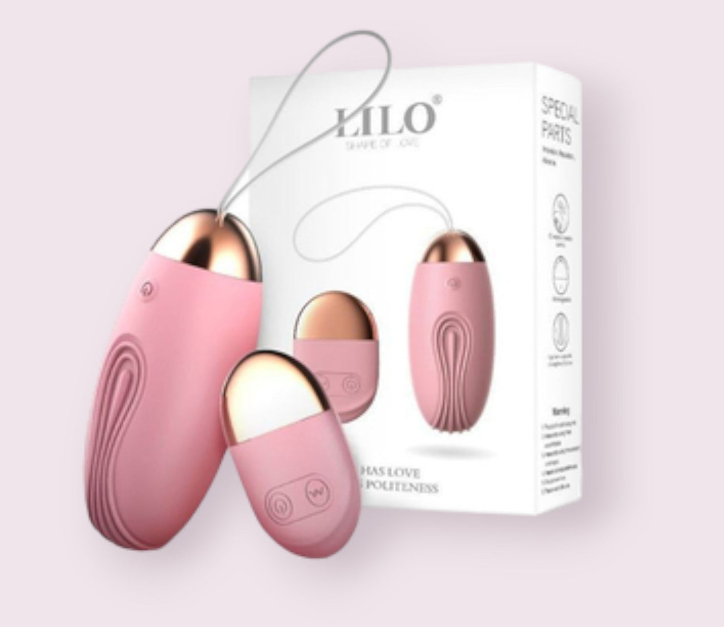 Huevo vibrador control remoto whale Lilo