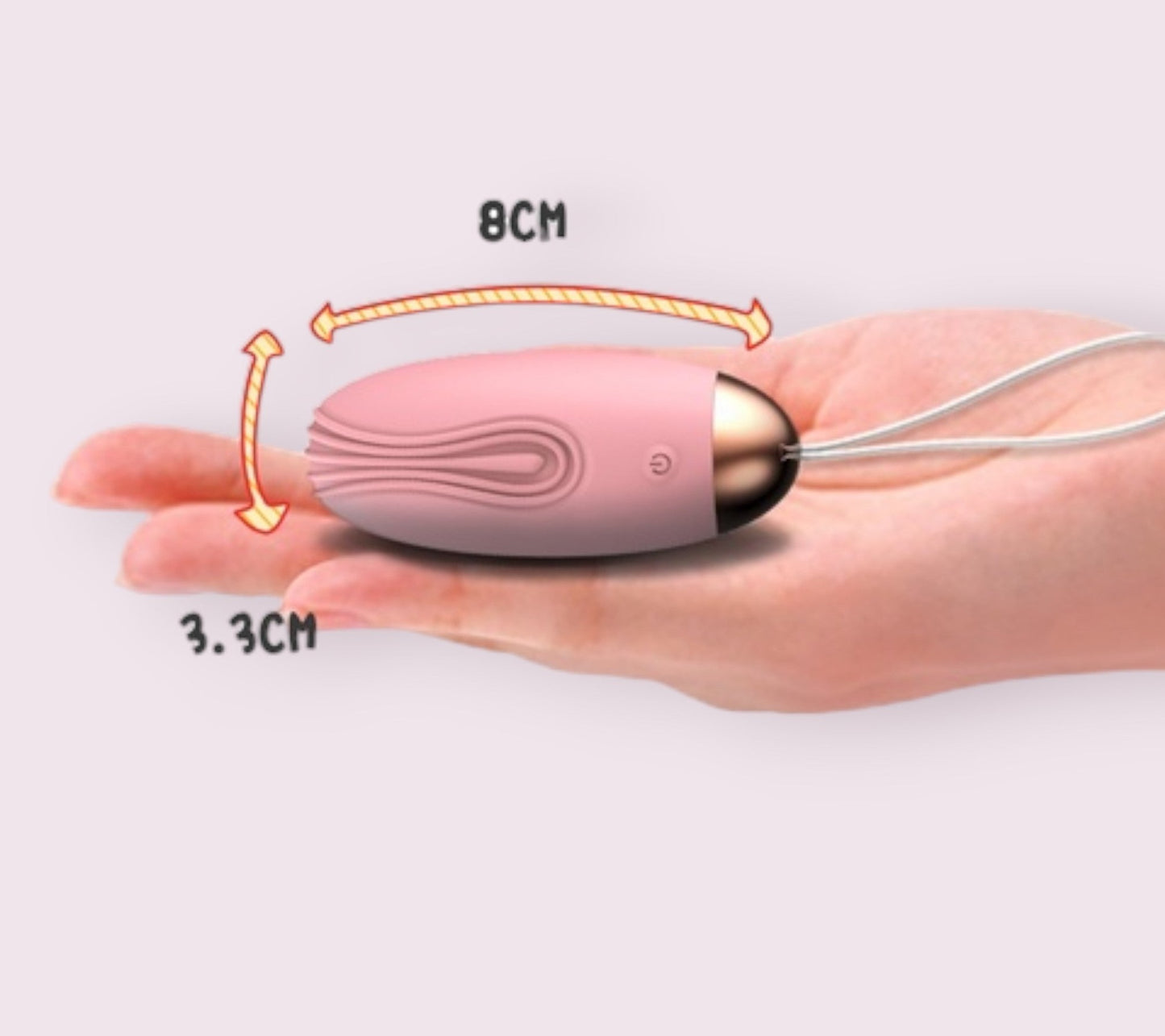 Huevo vibrador control remoto whale Lilo
