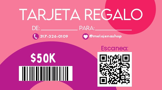 Tarjeta de Regalo
