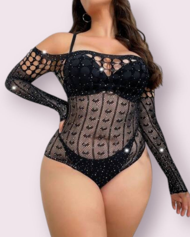 Body Malla Teddy  Curvy N: 60409LZ