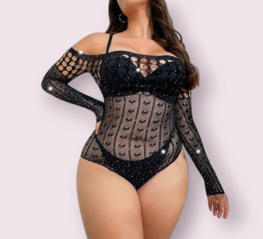 Body Malla Teddy  Curvy N: 60409LZ