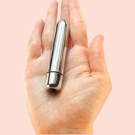 Bala Vibradora Bullet Plateado