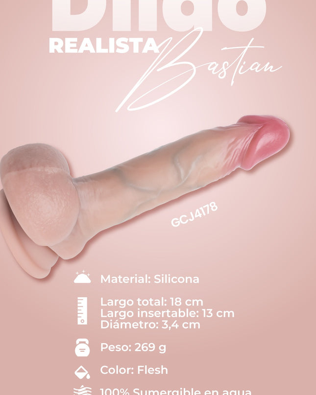 Dildo Realista Bastian