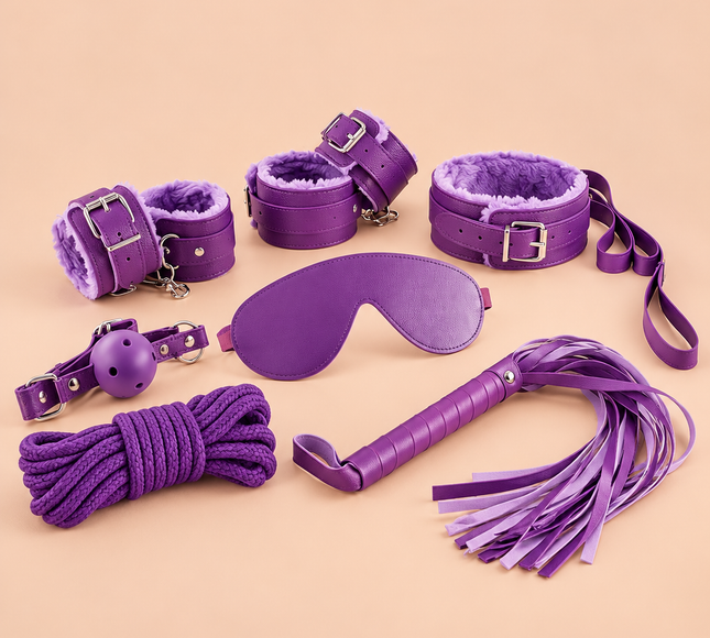 Kit Bondage Morado