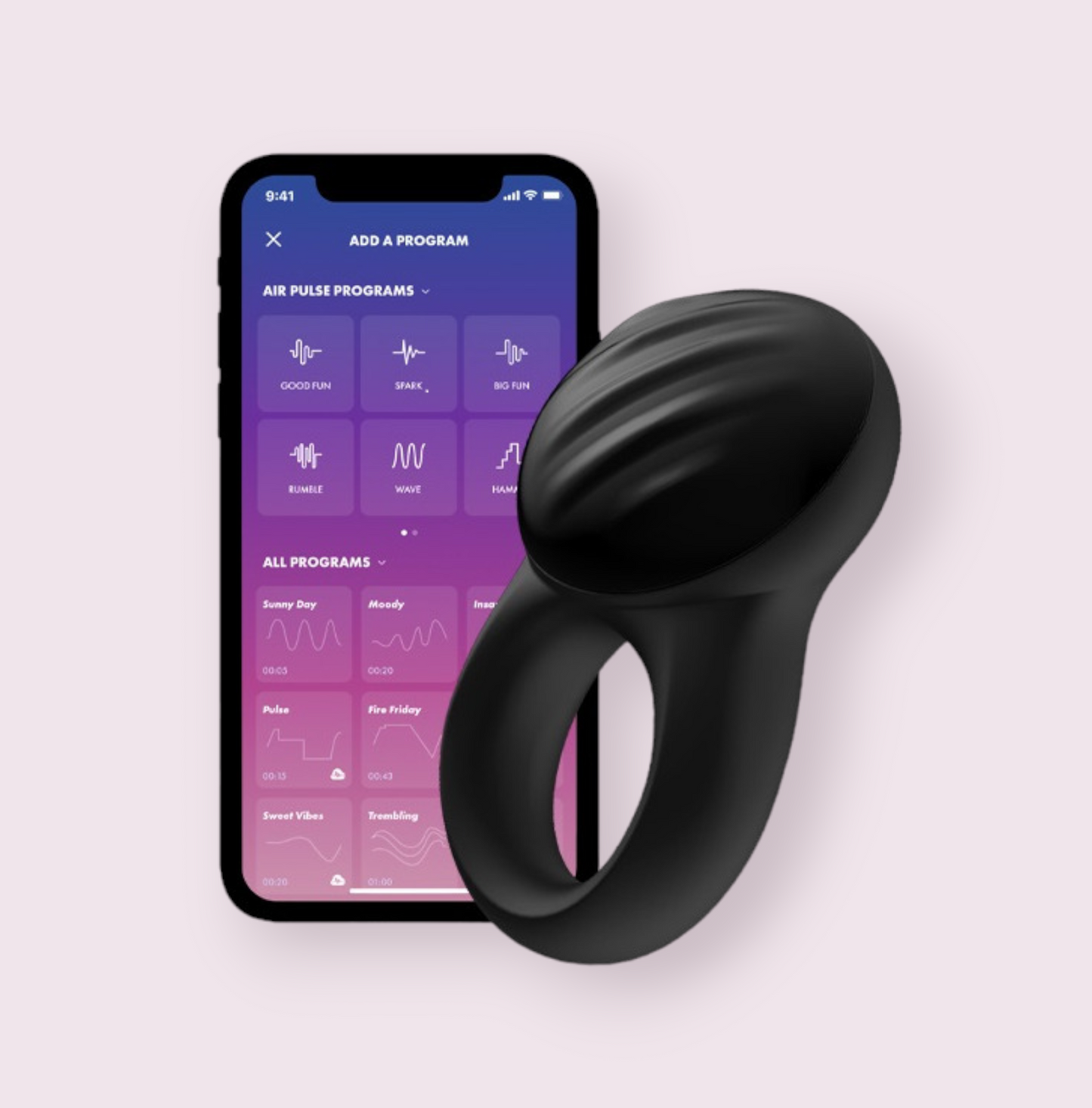 Anillo Vibrador Satisfyer Signet con APP