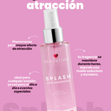 Splash Sen con Feromonas Frutos rojos