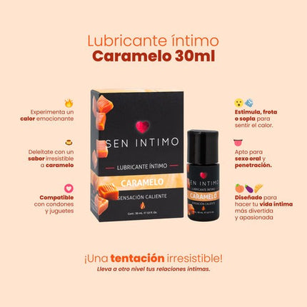 Lubricante Caliente Caramelo Sen Intimo 30ml