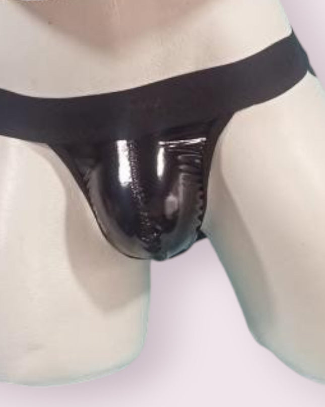 Suspensorio Cedrus Negro Charol Talla S