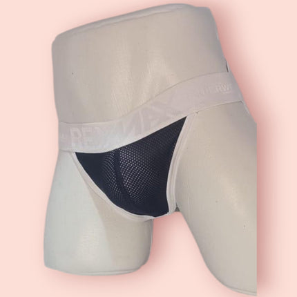 Suspensorio Cedrus Blanco/Azul Talla L